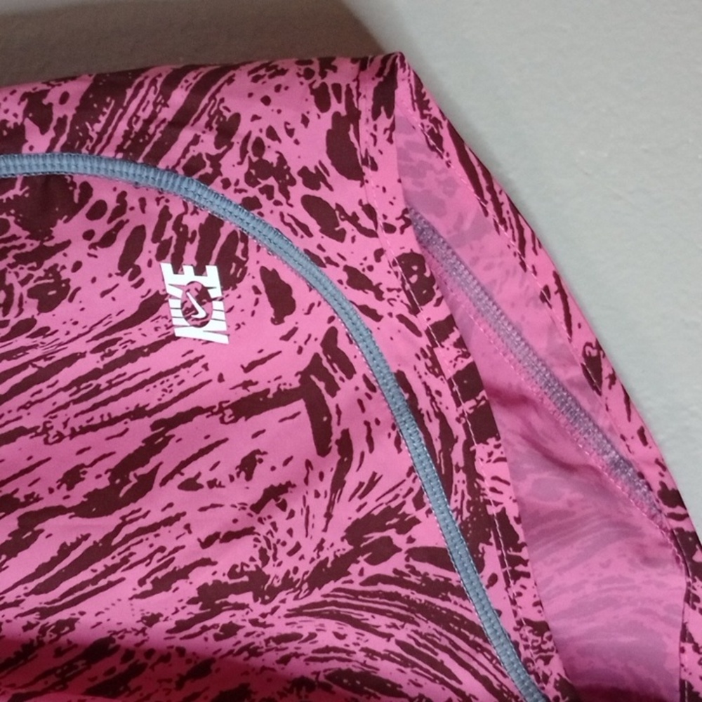 Nike Dry Fit Running Athletic Activewear Pink Shorts New With Tags Size XL - Picture 2 of 7